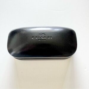 Coach Black Hard Case Clamshell Sunglasses Case